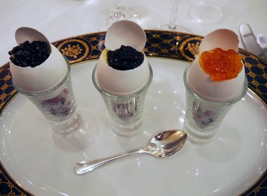 3 caviar sampler - Петербург. Икра престола