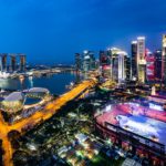 Singapore night view