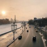 Пречистенская набережная, вид с Патриаршего моста