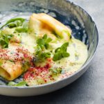 Винодельня№1_блины с крабом и соусом из эстрагона