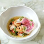 Еринги с арбузной редькой и граните из бочковых томатов (680 р.),1