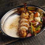 Ножка цыплёнка со сморчками