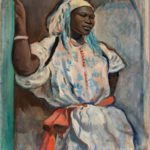 Русский Музей_З.Е.Серебрякова. Марокканка в белом. 1928