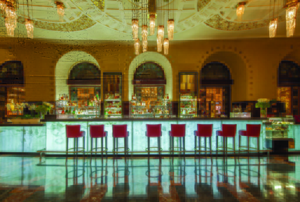 BGHE Lobby Bar 2 1024x690 - Лобби-бар Гранд отеля Европа. Жемчужина стиля модерн