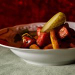 Белорусский шик (жареха с краковской колбасой)