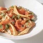 Блины с лосоем и сырным кремом_Живаго