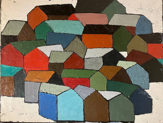 Аня Желудь. Гаражи. 2005. Из коллекции Сергея Александрова